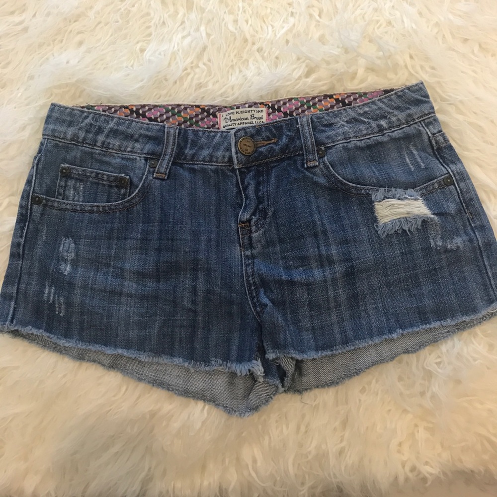 jean shorts