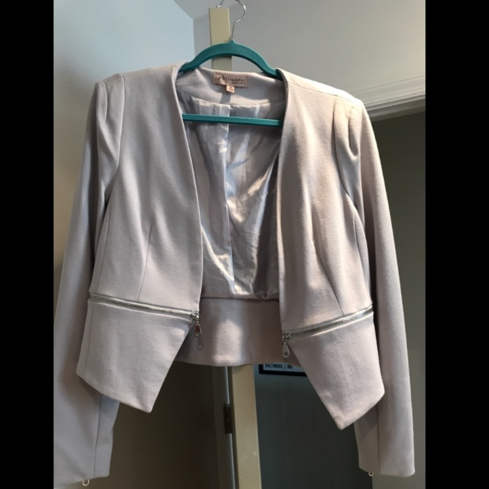 Lilac Philosophy blazer