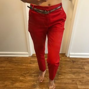 Zara red pants 02 24 Zara red pants 02 24