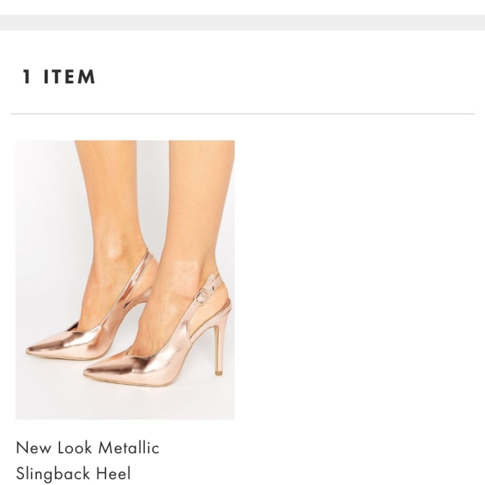 Rose Gold Heel