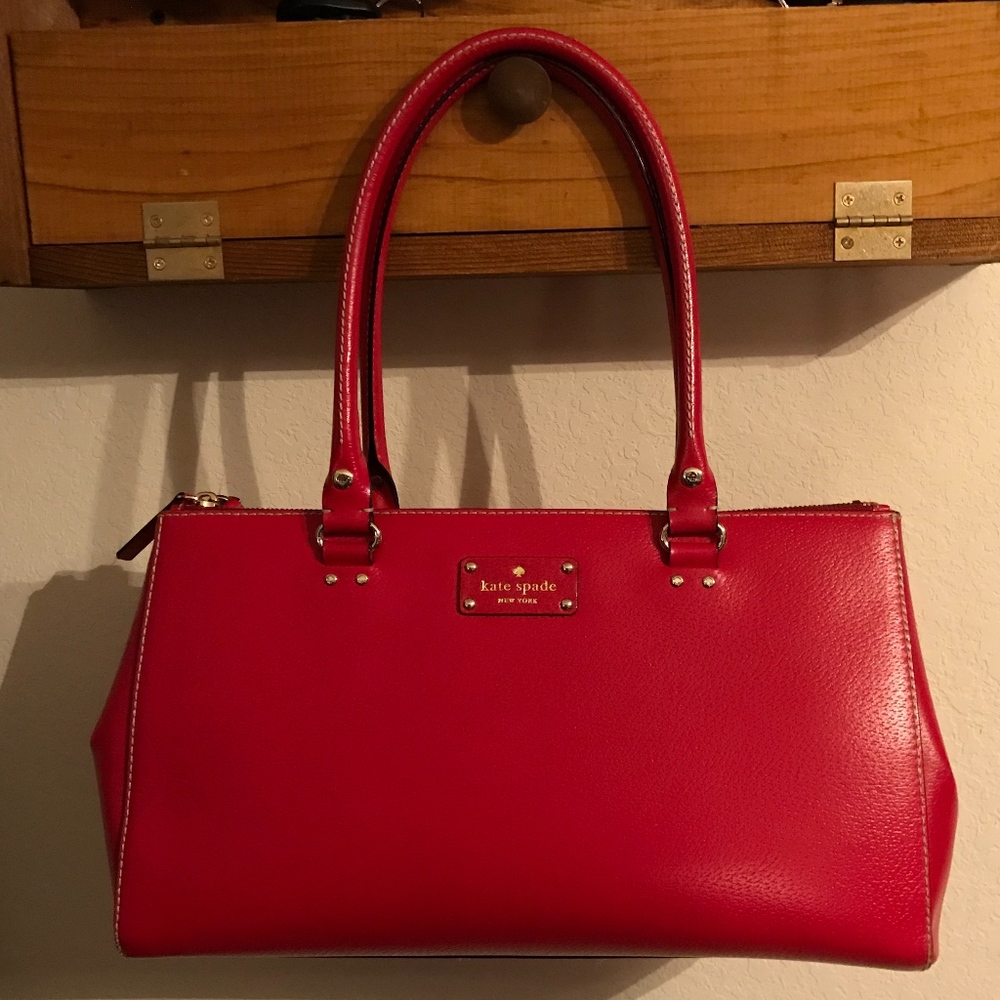 Kate Spade Wellesley Martine Red Handbag