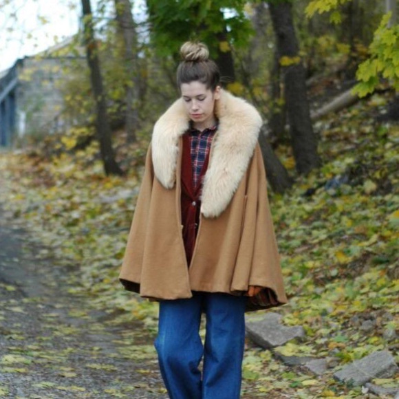 American Apparel Jackets & Blazers - American Apparel Wool Cape