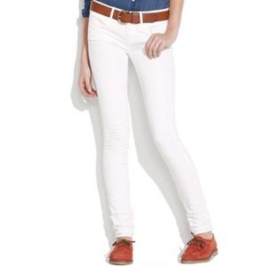 Madewell skinny skinny jeans in white Madewell skinny skinny jeans in white