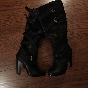JustFab boots, size 6.5