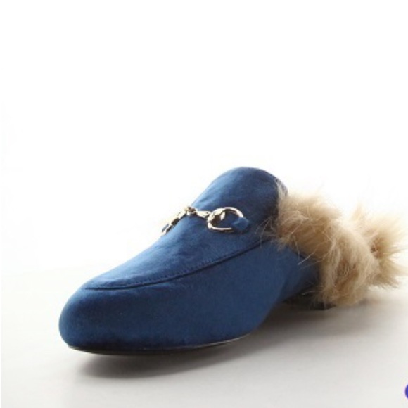 Loafers slides with faux fur insole - Picture 3 of 3