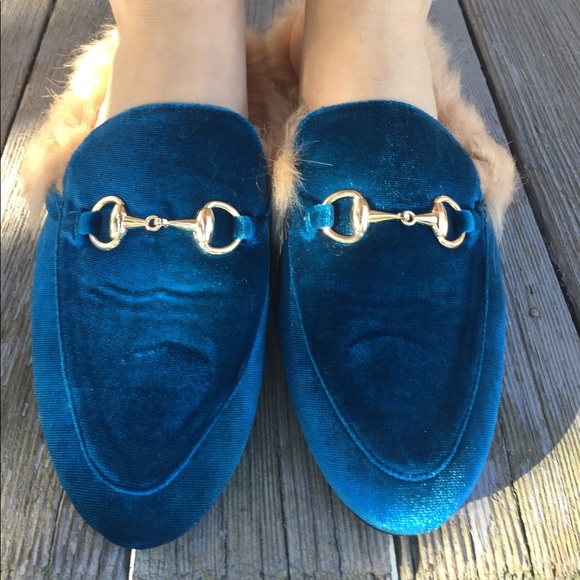 Loafers slides with faux fur insole - Picture 2 of 3