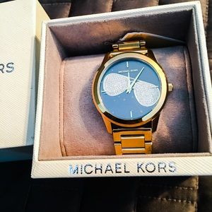 Michael Kors Aviators Watch NWT