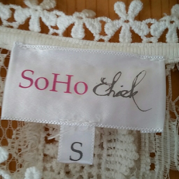 White lace, cotton blouse - Picture 2 of 4