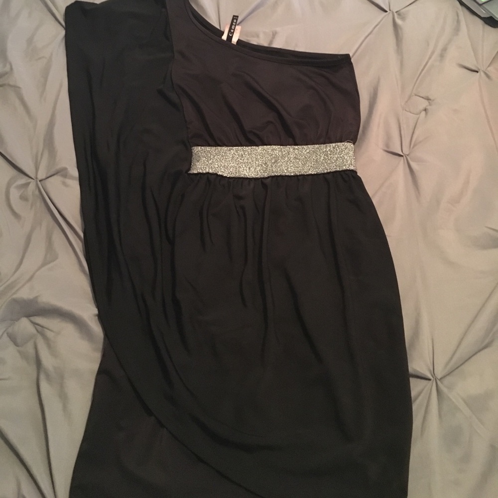 Fitted off the shoulder dress