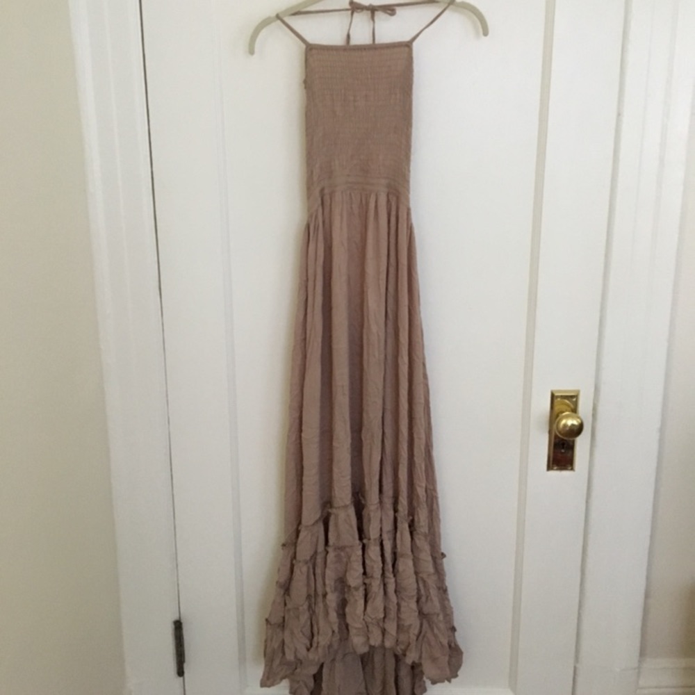 Strappy boho "extratropical" dress