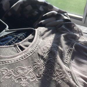 Boho baby doll lavender dress