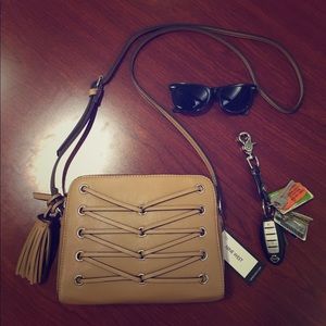 Nine West Laced-Up Crossbody Bag Nine West Laced-Up Crossbody Bag