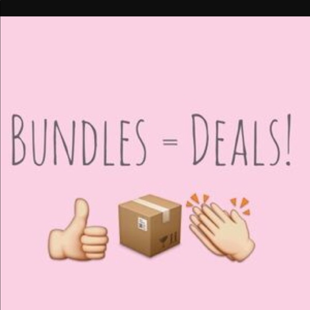 Bundle your liked items and make an offer!