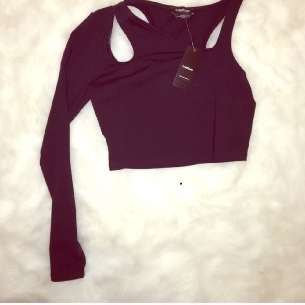 Bebe crop top size xs