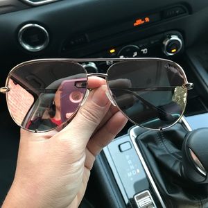 Desi x Quay high key gold sunglasses