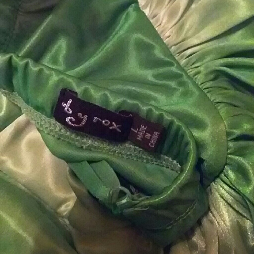Ruby Rox Green Party Dress Mini - Picture 4 of 5