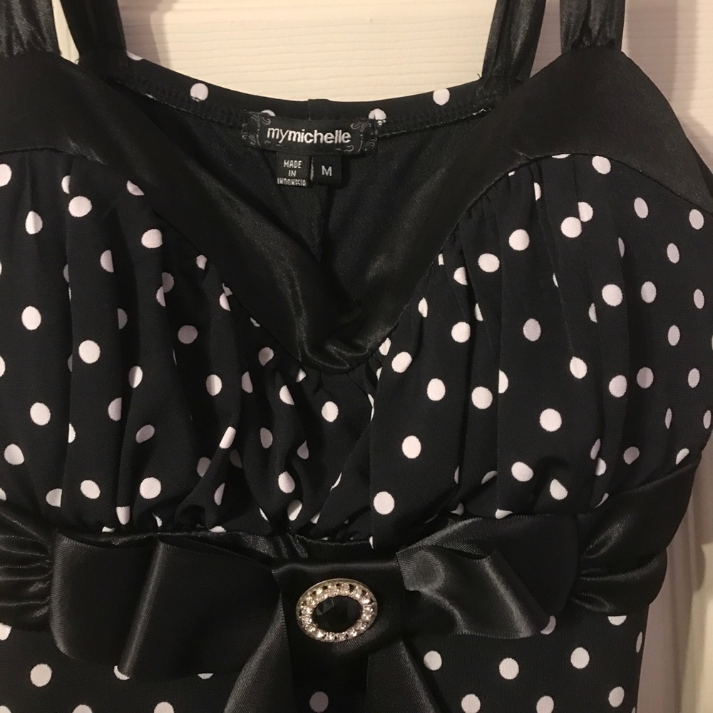 Polka dot dress - Picture 2 of 4