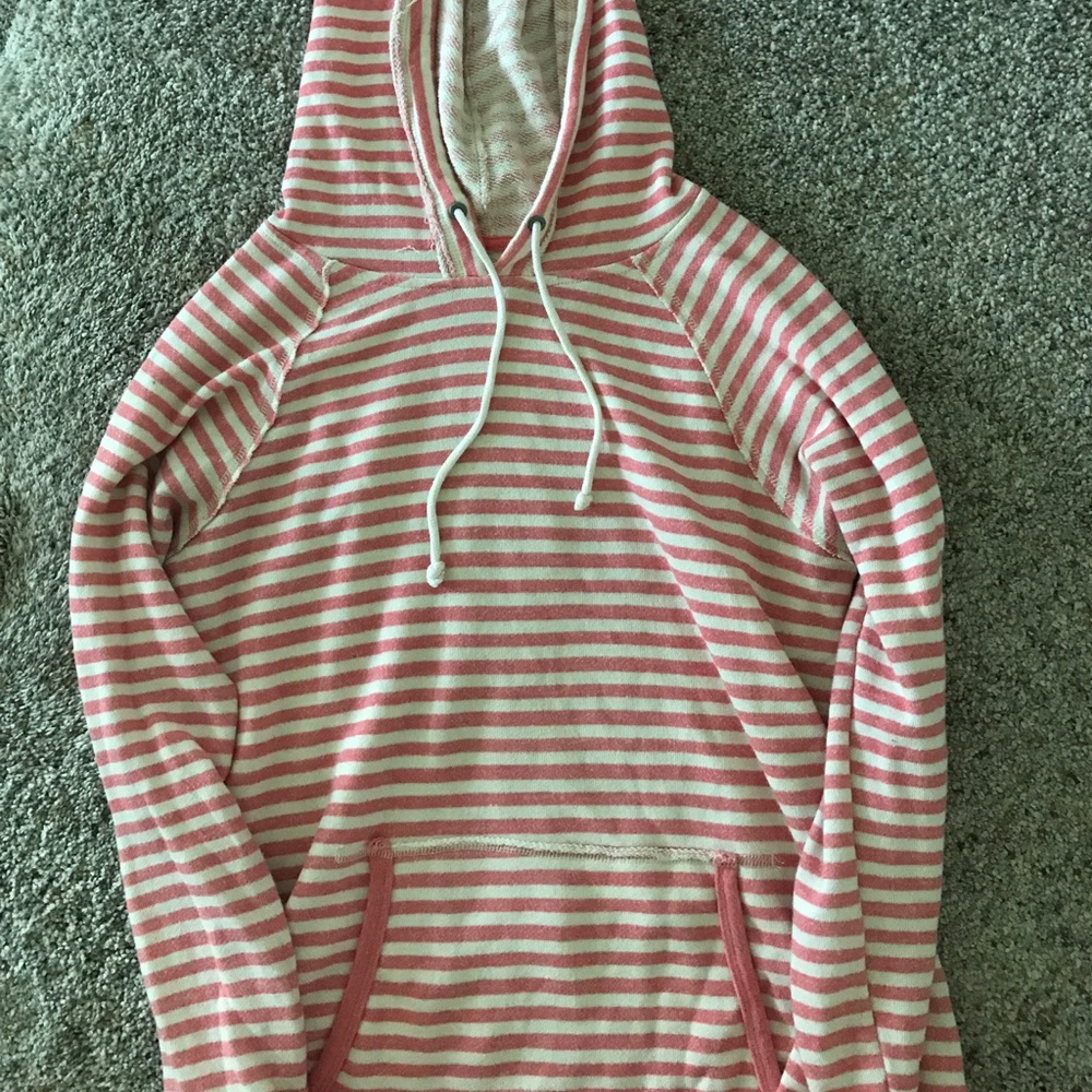 Women's Volcom striped hoodie