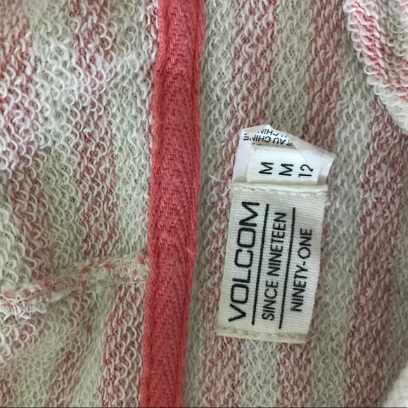 Women's Volcom striped hoodie - Picture 4 of 4
