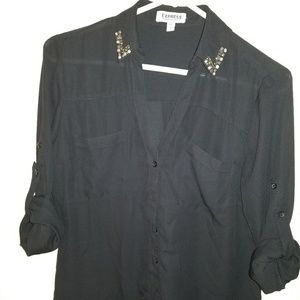 Jeweled portofino shirt
