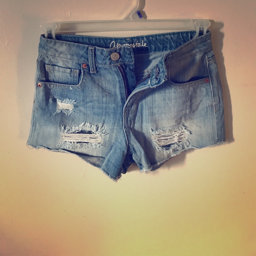 Aeropostale high waisted shorts