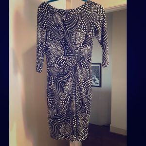 Long-sleeve cocktail dress