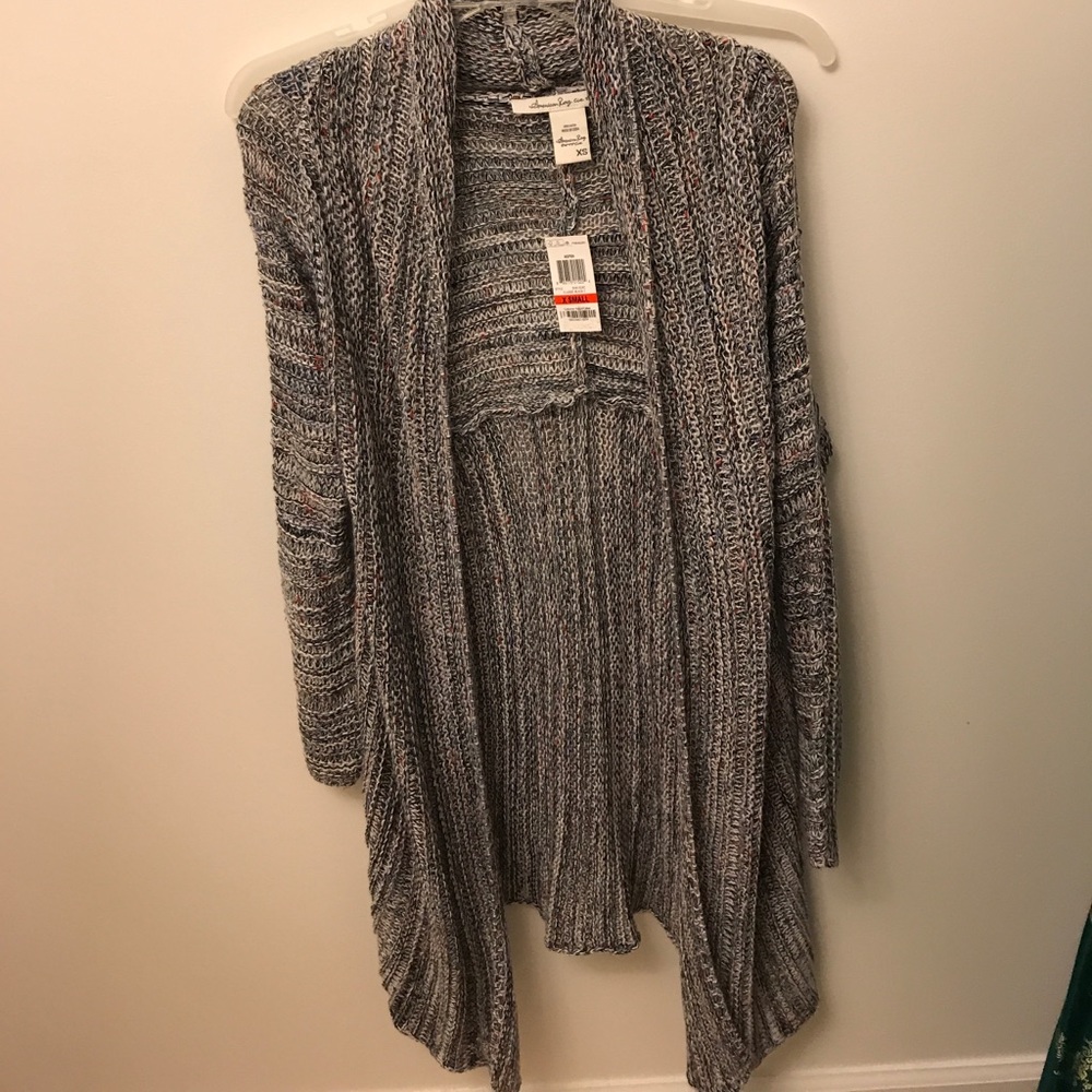 Long Grey Cardigan