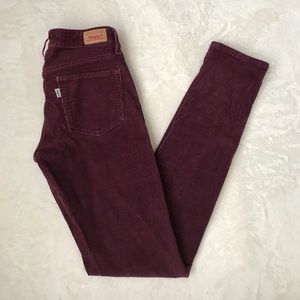 531 Low Skinny Corduroys