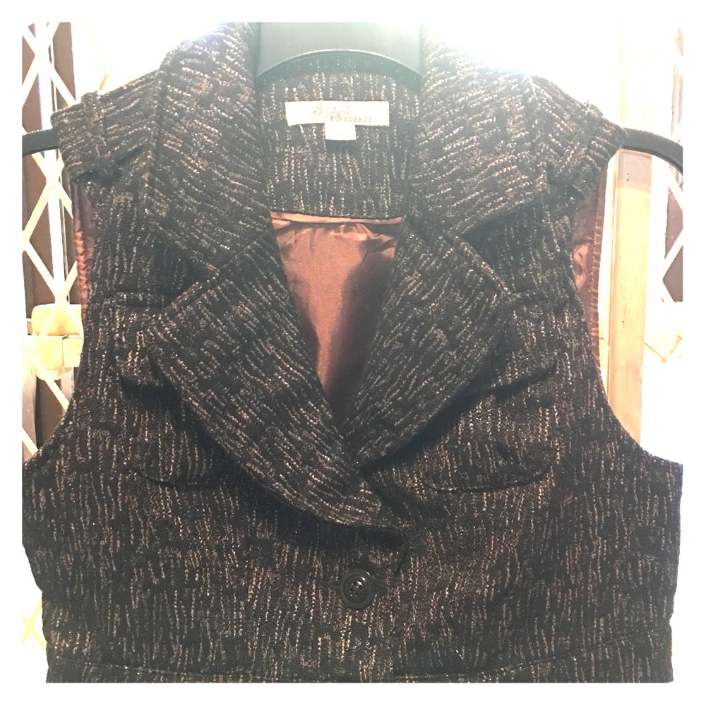 Forever21 Brown Vest
