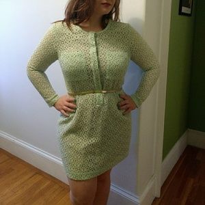 Victoria Beckham for Target Mint Lace Sheath Dress