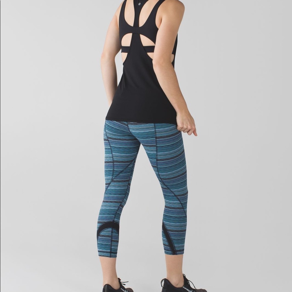Lululemon Run Inspire Crop II *All Luxtreme* Rare