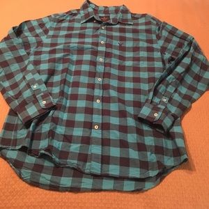 Men's American Eagle Buffalo Plaid Shirt