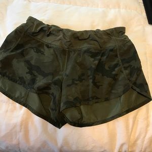 Camp Lululemon shorts