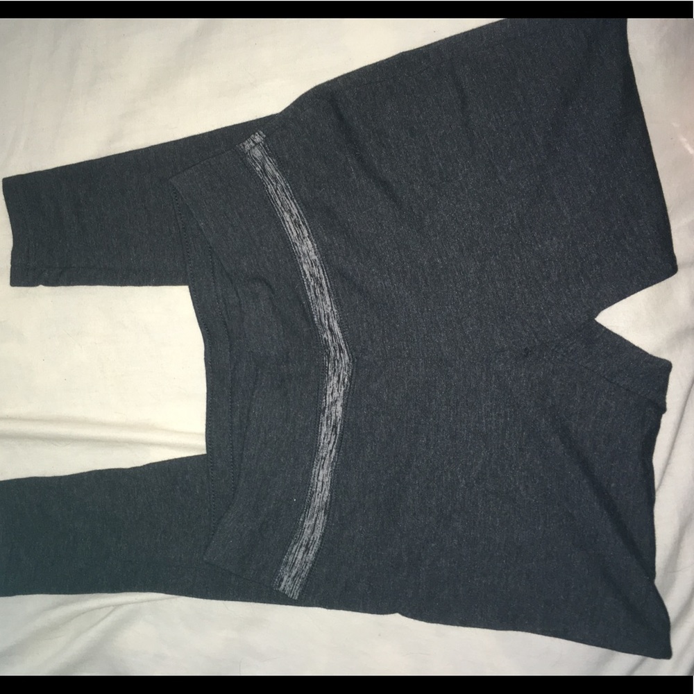Gray leggings