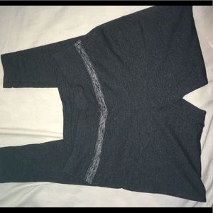 Gray leggings