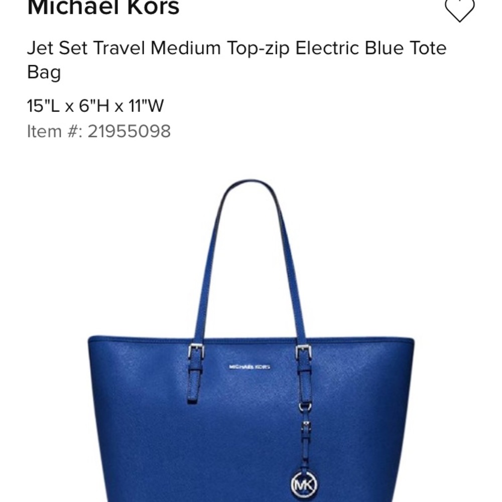 Michael Kors Jet Set Travel Tote!