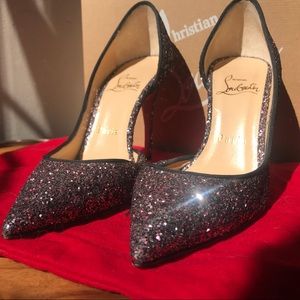 Christian Louboutin Glitter Heels