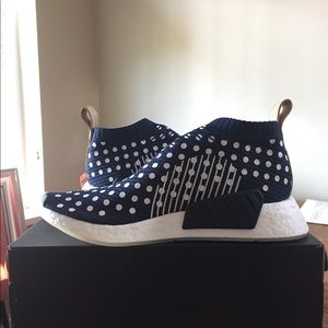 Women's Adidas Originals NMD CS2 Polka Dot Navy