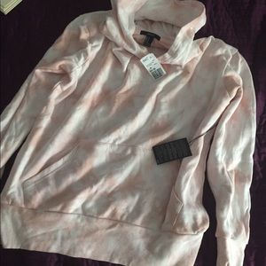 Pink tye dye hoodie