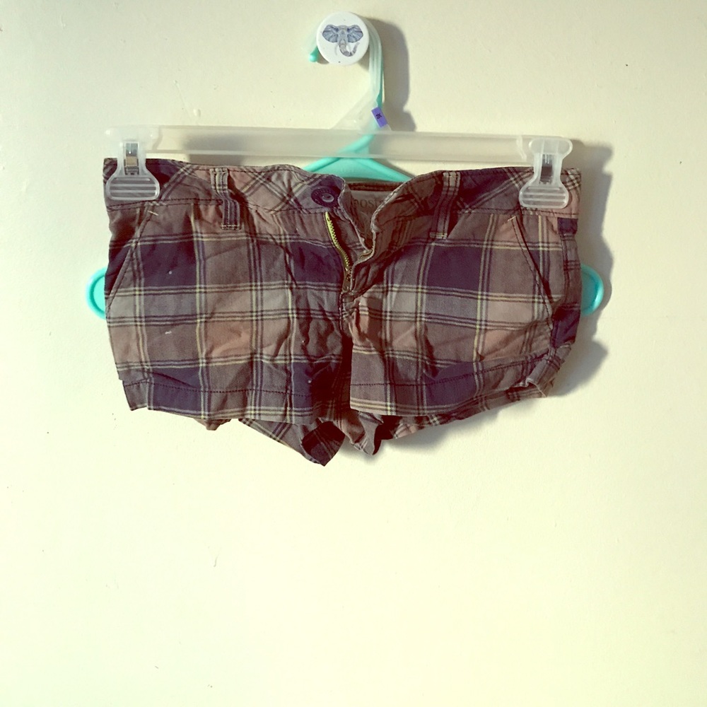 Plaid Shorts. Cute