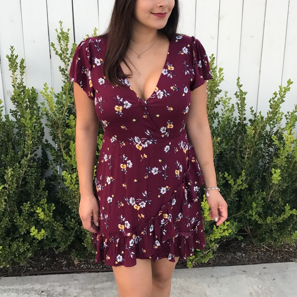 Nasty gal floral dress