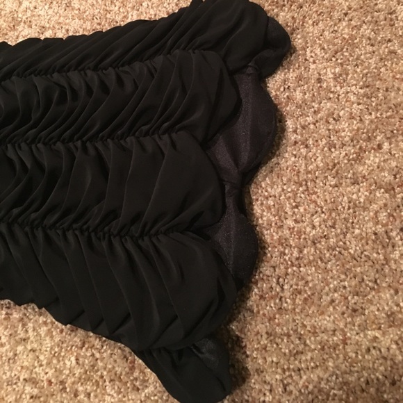 Sue Wong Black Embellished Cocktail Dress - Picture 4 of 4