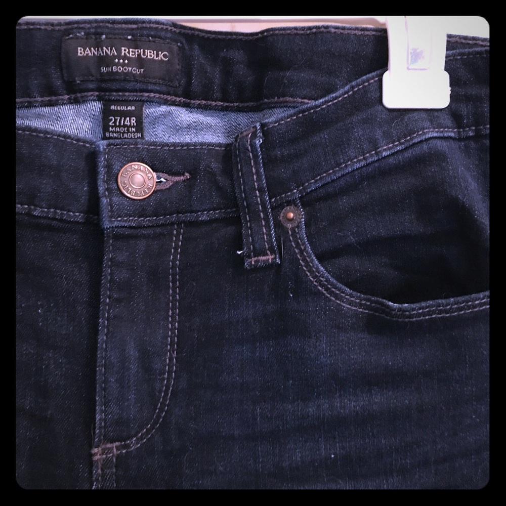 Banana Republic Slim Bootcut Jeans