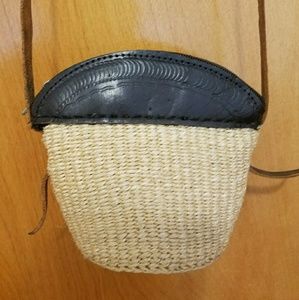 Vintage Mini Basket Purse Bag- Reformation