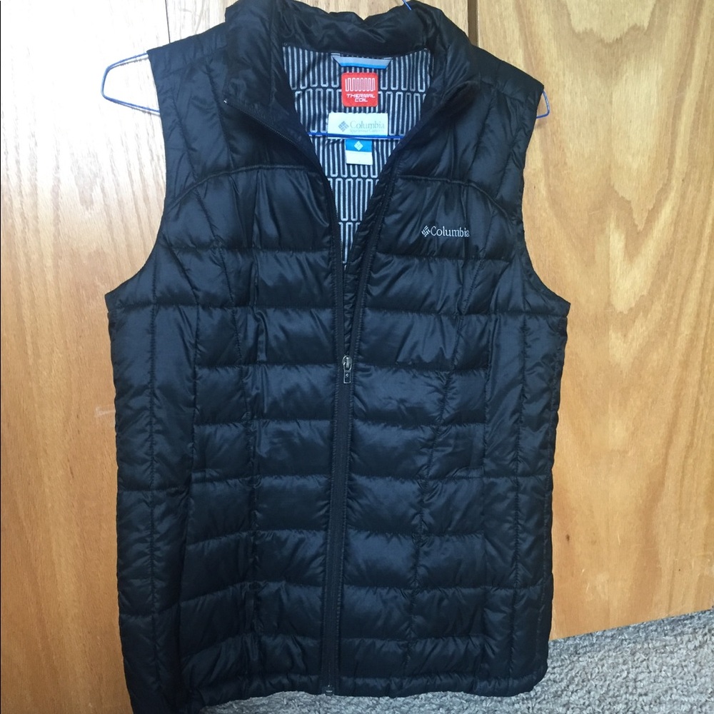 Women's Columbia Black Thermal Vest
