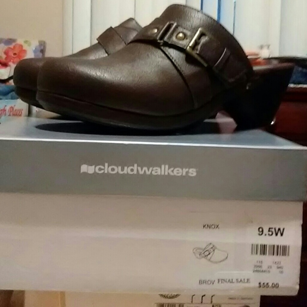 Cloudwalkers Brown Clogs 9.5W