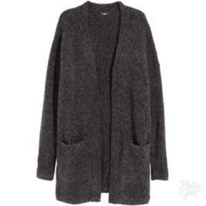 Grey H&M Slouchy Cardigan with Pockets Grey H&M Slouchy Cardigan with Pockets