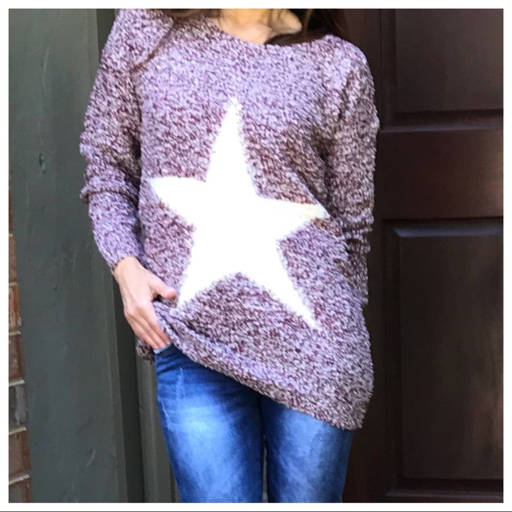♦️PARIS LAST ONE SALE♦️star sweater - Picture 5 of 7