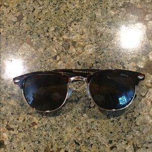 Vintage Inspired Half Frame Sunglasses