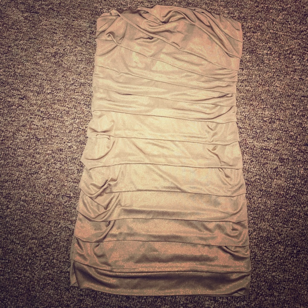 Rouched Bodycon Dress